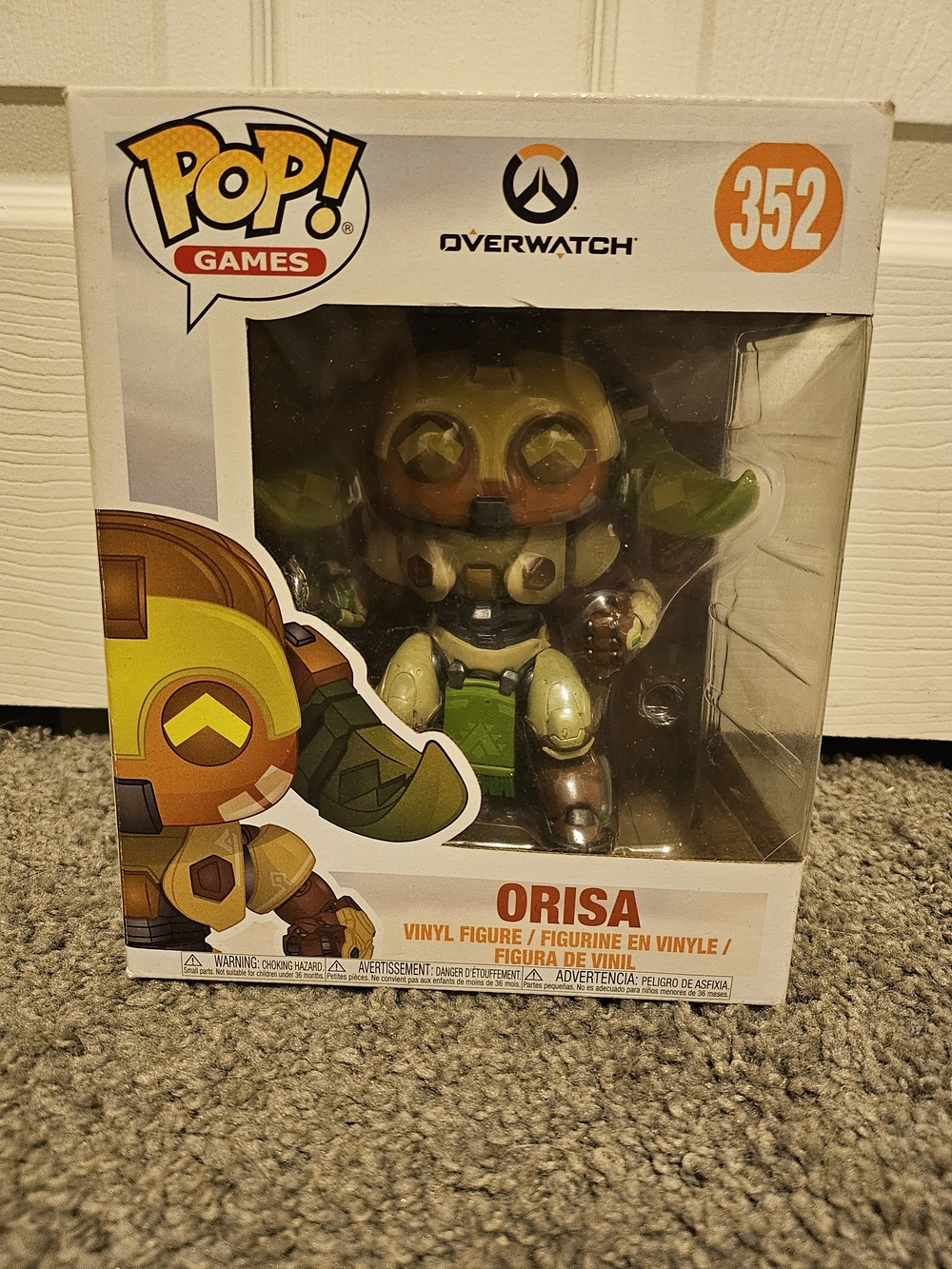 Funko Pop! Games Overwatch Orisa #352 - Green Vinyl Figure